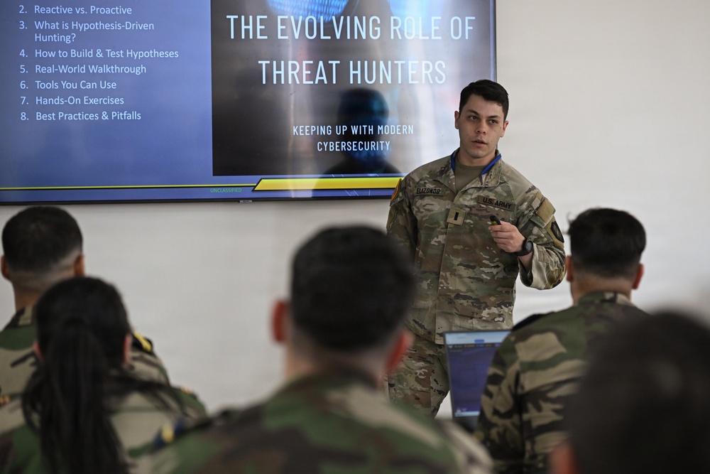 US service members participate in multinational academics during African Lion 26