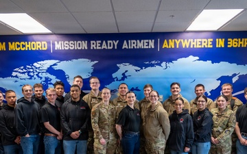 Central Washington University Air Force ROTC Cadets Visit Team McChord