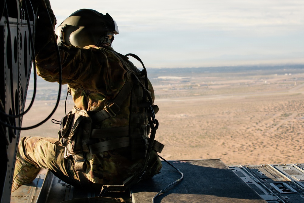 1st Armored Division CAB and 3rd ABCT conduct exfil training