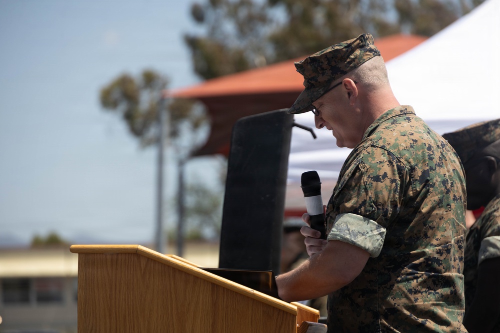 2nd Bn., 5th Marines hold relief, appointment ceremony