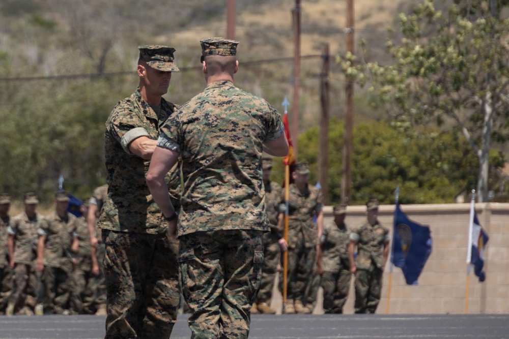 2nd Bn., 5th Marines hold relief, appointment ceremony
