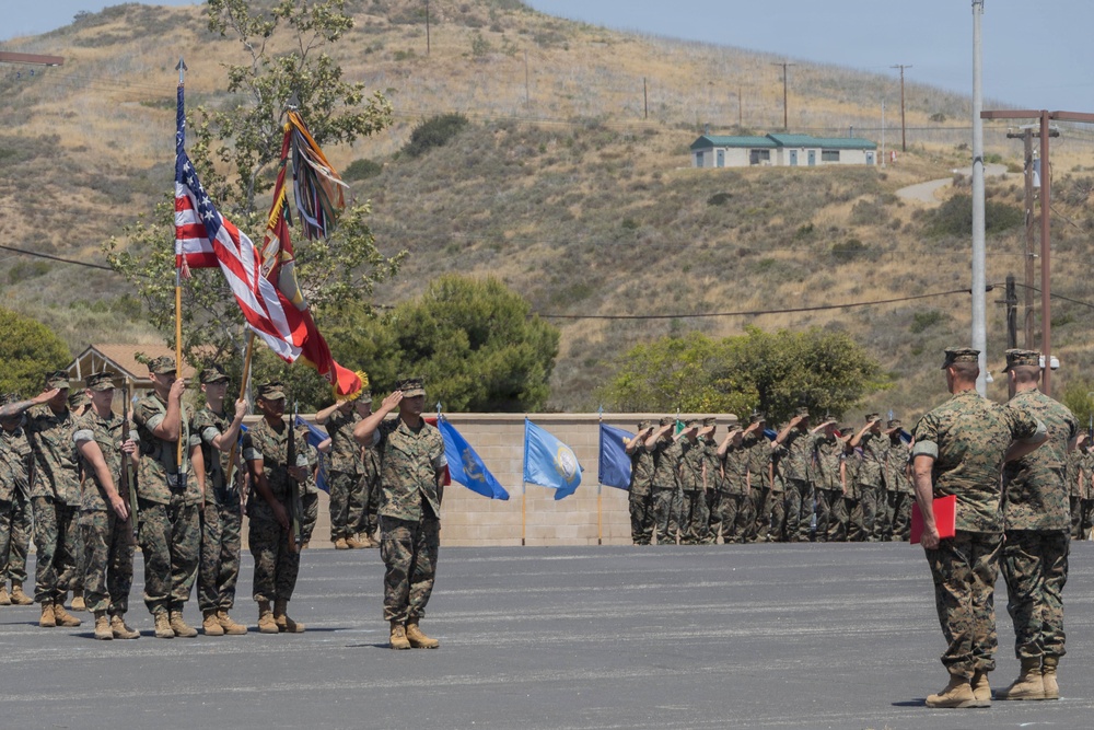 2nd Bn., 5th Marines hold relief, appointment ceremony