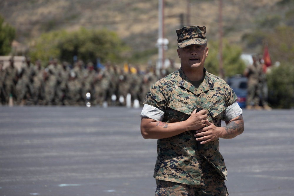 2nd Bn., 5th Marines hold relief, appointment ceremony