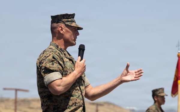 2nd Bn., 5th Marines hold relief, appointment ceremony