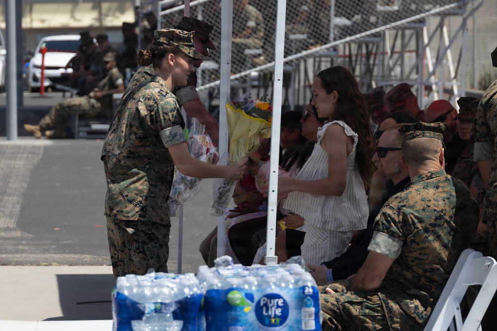 2nd Bn., 5th Marines hold relief, appointment ceremony