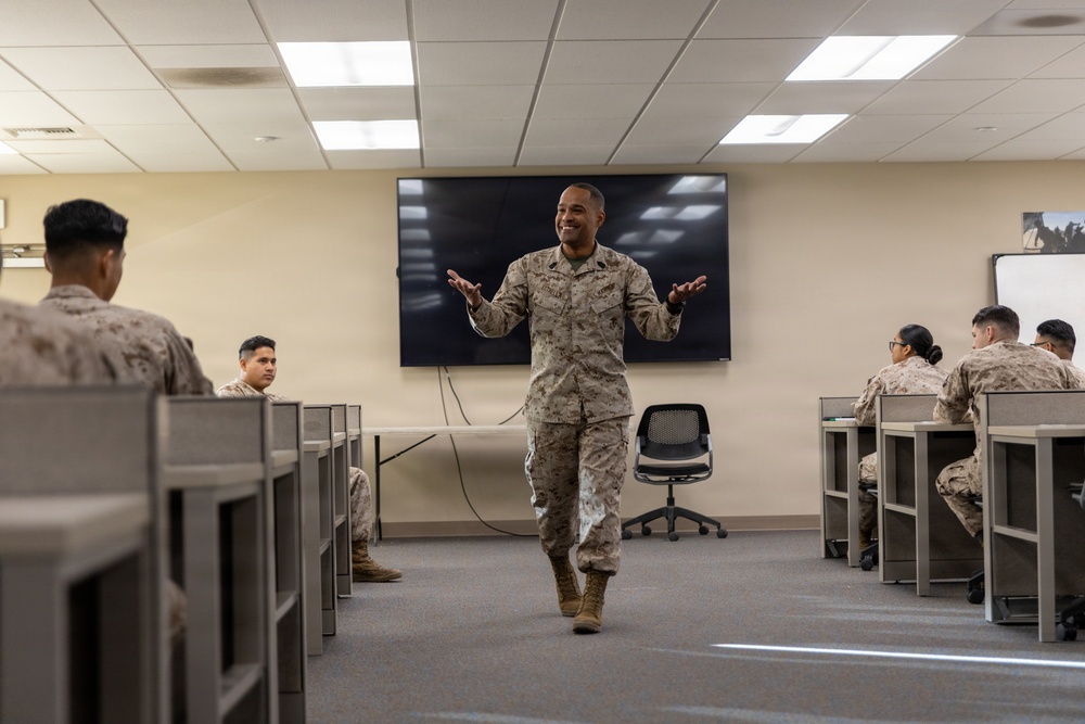 Headquarters Battalion Conducts Operation Clean Sweep 4