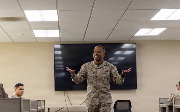 Headquarters Battalion Conducts Operation Clean Sweep 4