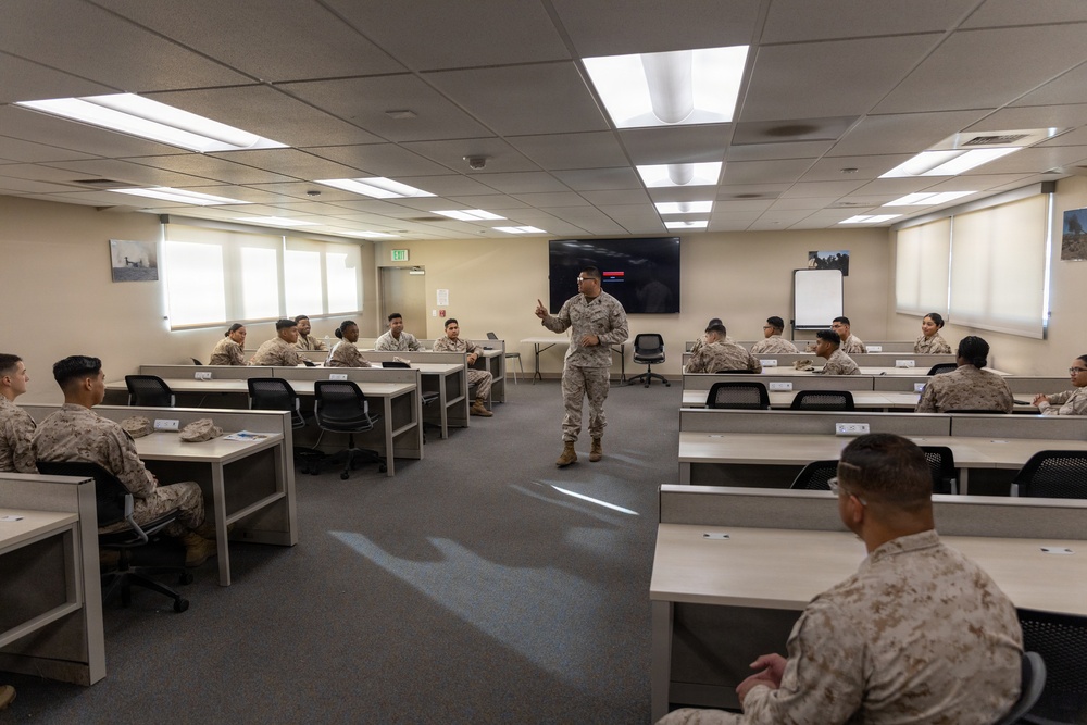 Headquarters Battalion Conducts Operation Clean Sweep 4