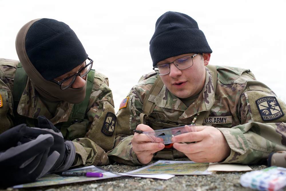 University of Alaska Army ROTC cadets train at Alcantra Armory