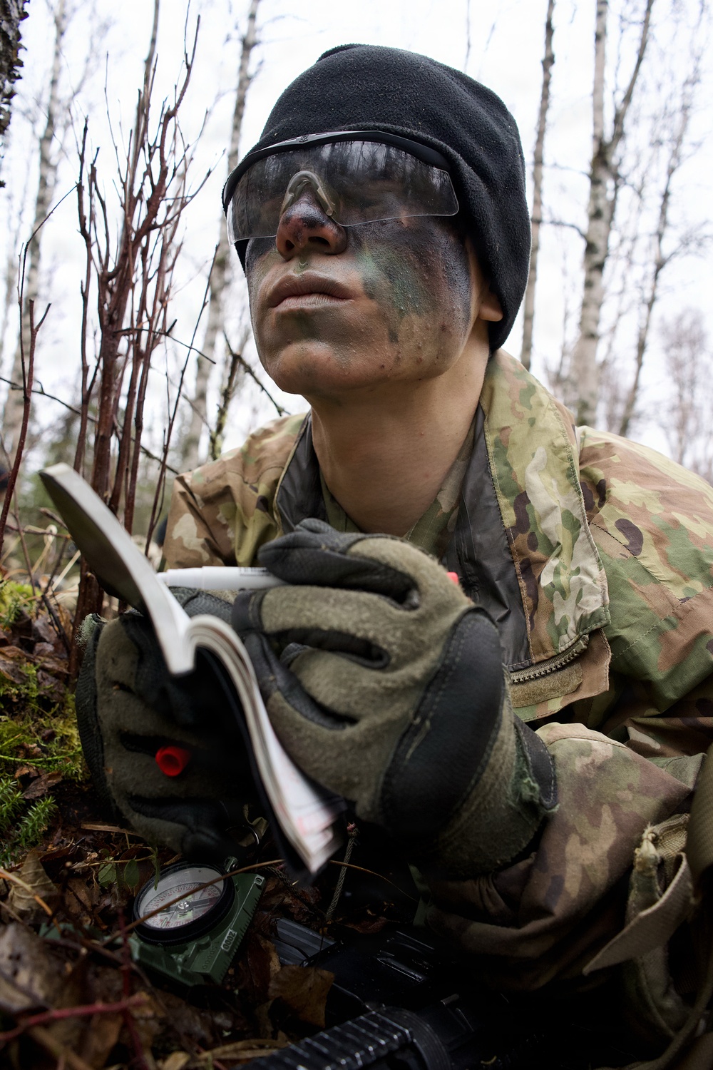 University of Alaska Army ROTC cadets train at Alcantra Armory
