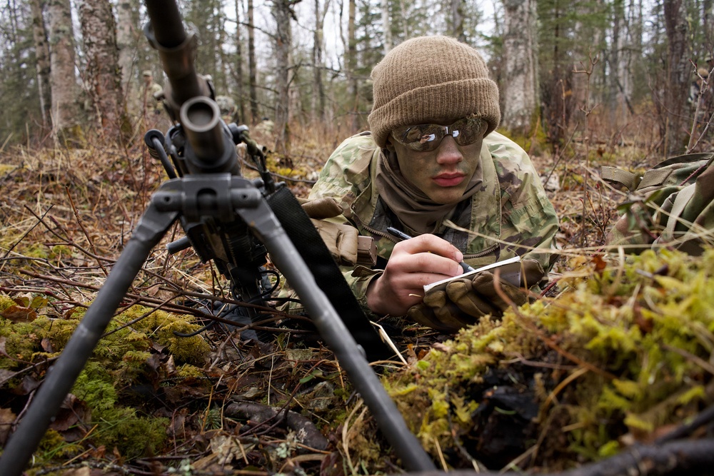 University of Alaska Army ROTC cadets train at Alcantra Armory
