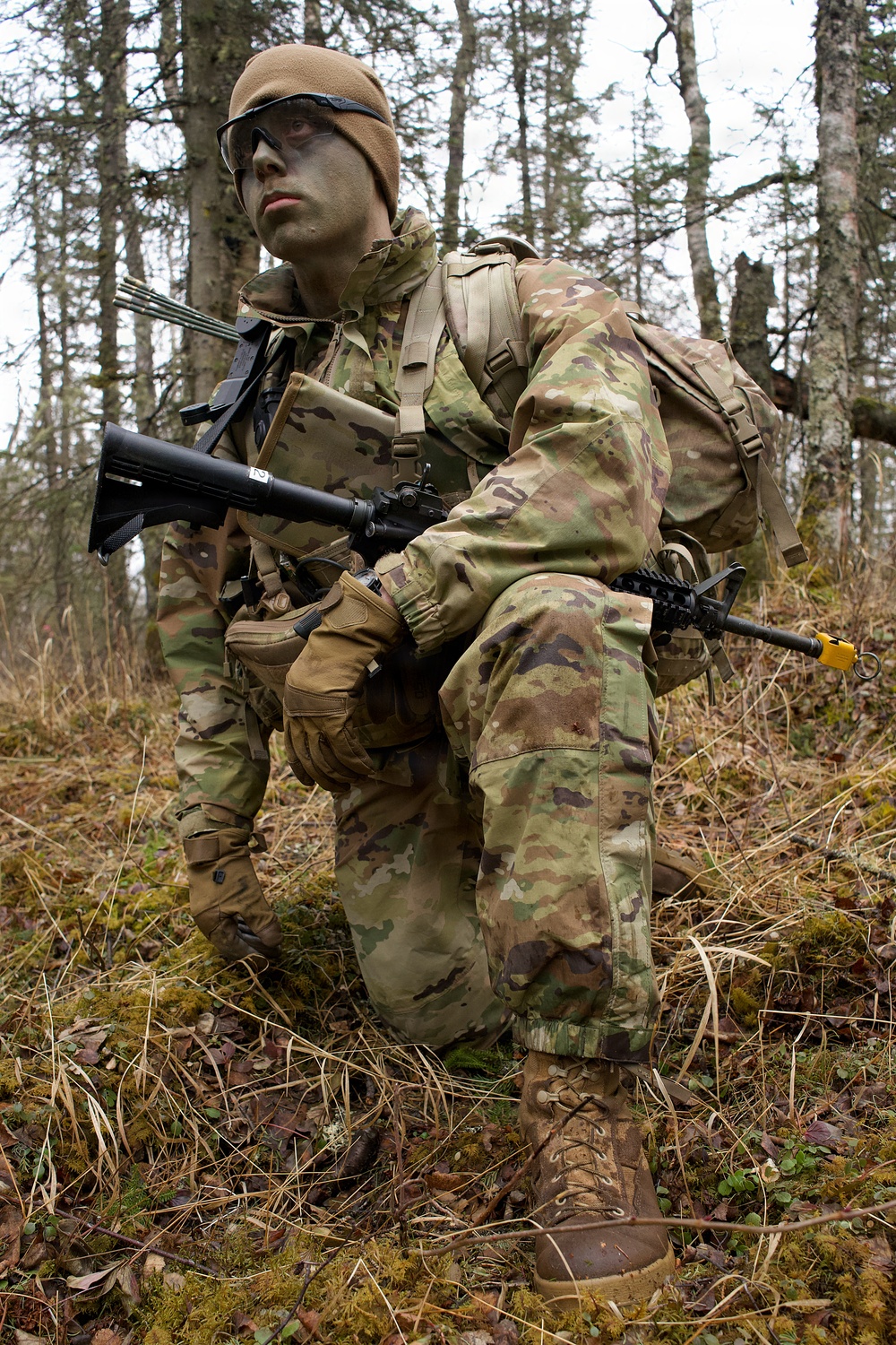 University of Alaska Army ROTC cadets train at Alcantra Armory