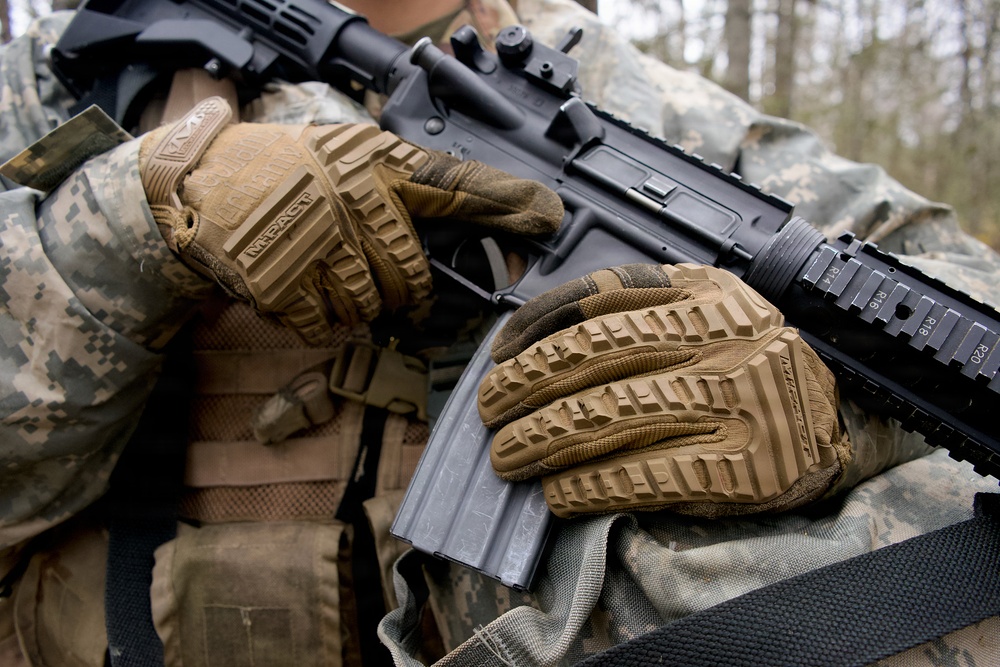 University of Alaska Army ROTC cadets train at Alcantra Armory