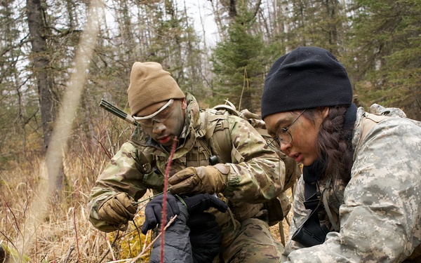 University of Alaska Army ROTC cadets train at Alcantra Armory