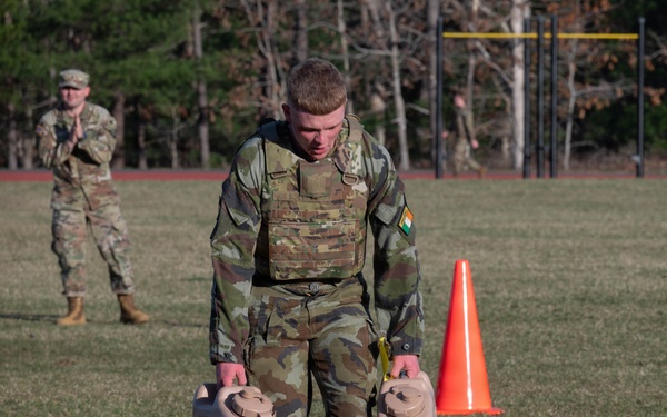 Irish Defence Forces soldiers test skills, build ties during Massachusetts National Guard Best Warrior Competition