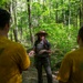 Sailors Participate In Group Hike