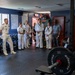 Navy Recruiters Tour NJROTC Classroom