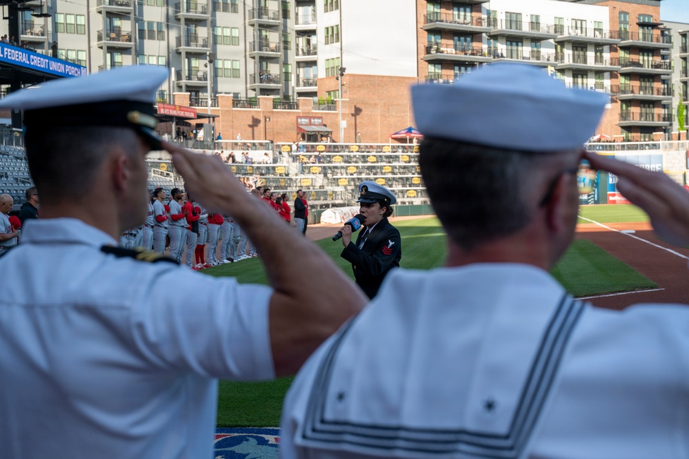 Naval Academy Band Performs