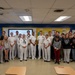 Navy Recruiter Interacts With Crowd