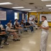Navy Recruiter Speaks to NJROTC Cadets