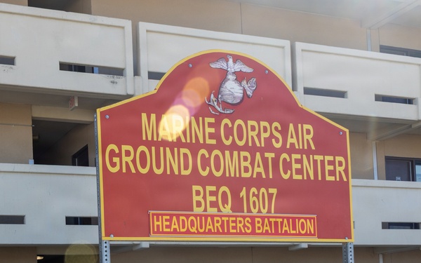 Leaders of Headquarters Battalion Conduct Operation Clean Sweep