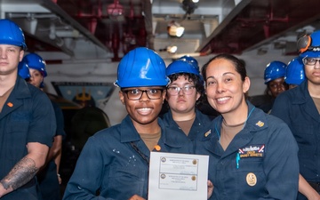 BMSN Recognized as the Stennis’ Warfighter of the Week