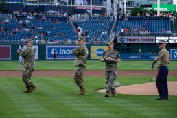 Washington Nationals honor our joint service members at Nats on Base summit