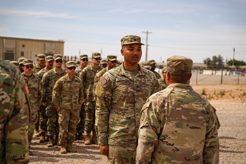 North Carolina National Guard Soldier Spc Stratton promoted to sergeant