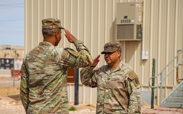 North Carolina National Guard Soldier Spc Stratton promoted to sergeant