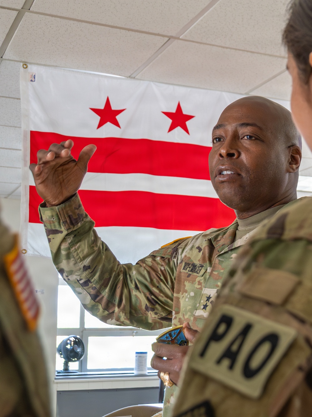 Virgin Islands adjutant general visits JTF-DC