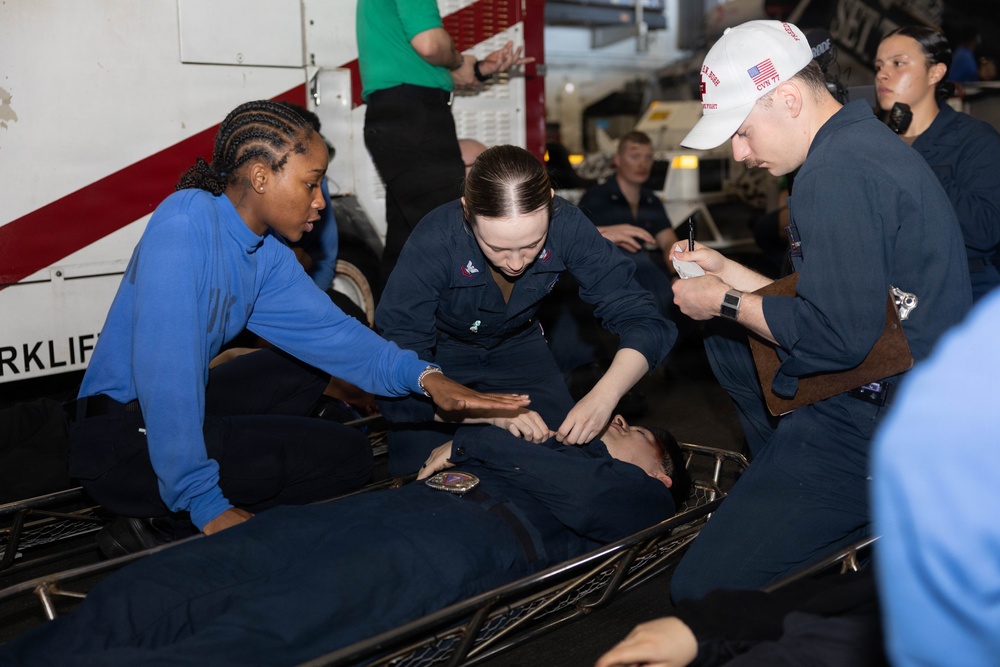 Daily Operations Aboard USS George H.W. Bush (CVN 77)