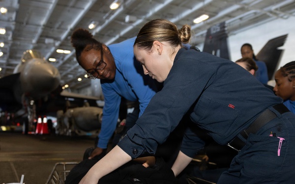 Daily Operations Aboard USS George H.W. Bush (CVN 77)