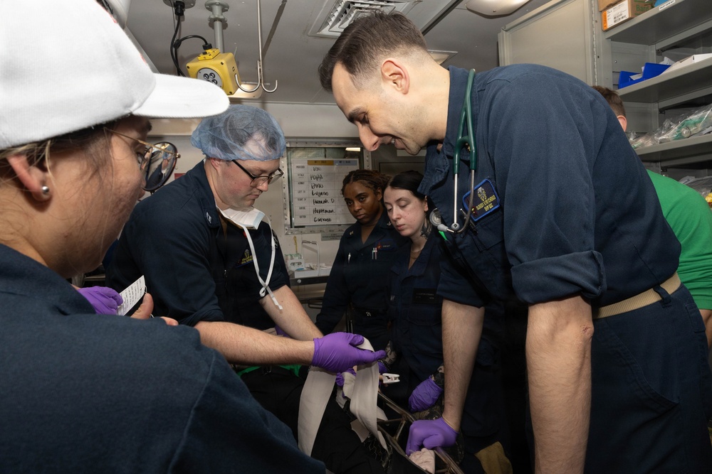 Daily Operations Aboard USS George H.W. Bush (CVN 77)
