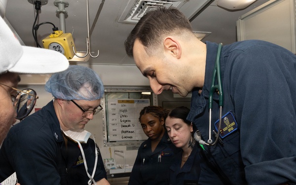 Daily Operations Aboard USS George H.W. Bush (CVN 77)