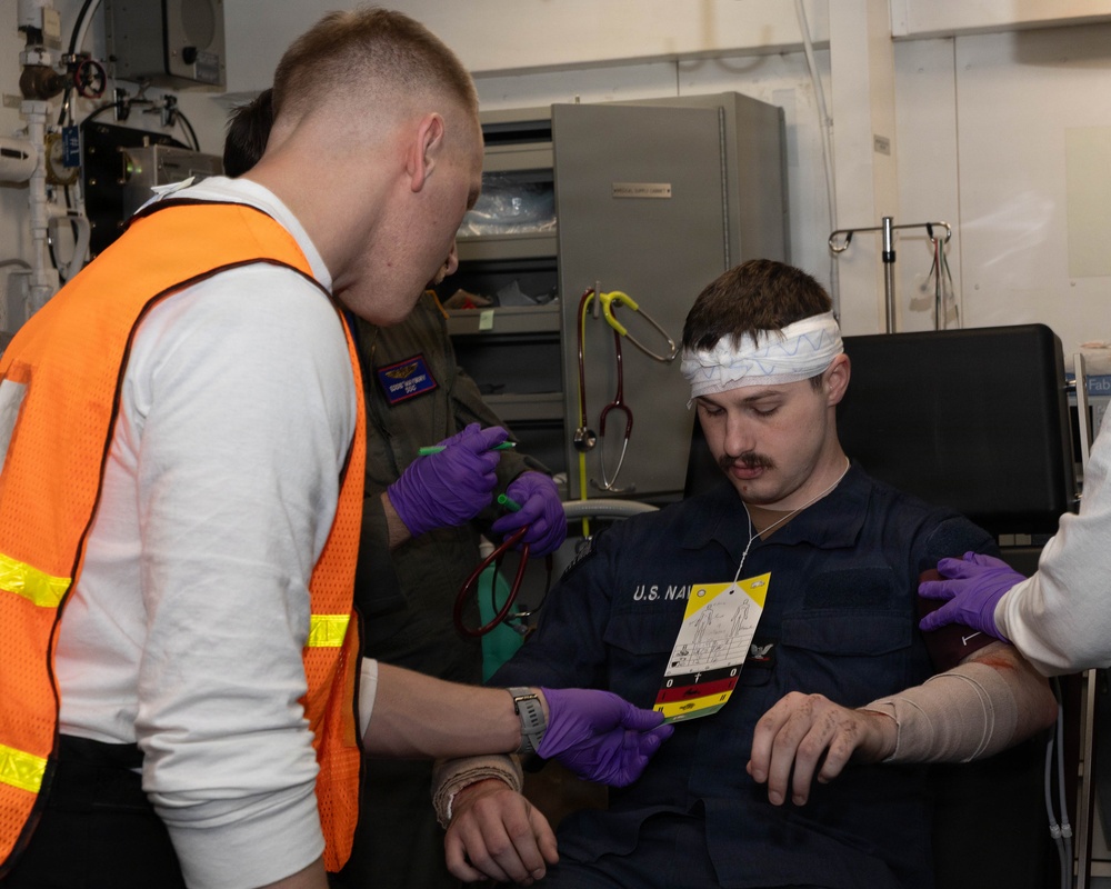 Daily Operations Aboard USS George H.W. Bush (CVN 77)