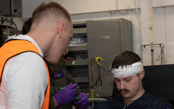 Daily Operations Aboard USS George H.W. Bush (CVN 77)