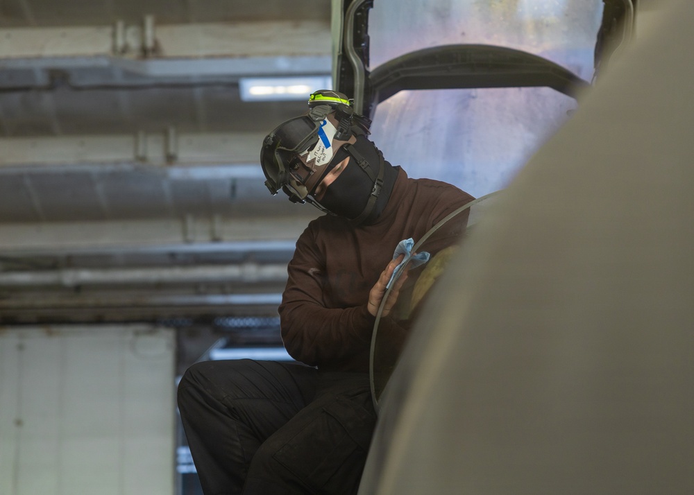 Daily Operations Aboard USS George H.W. Bush (CVN 77)