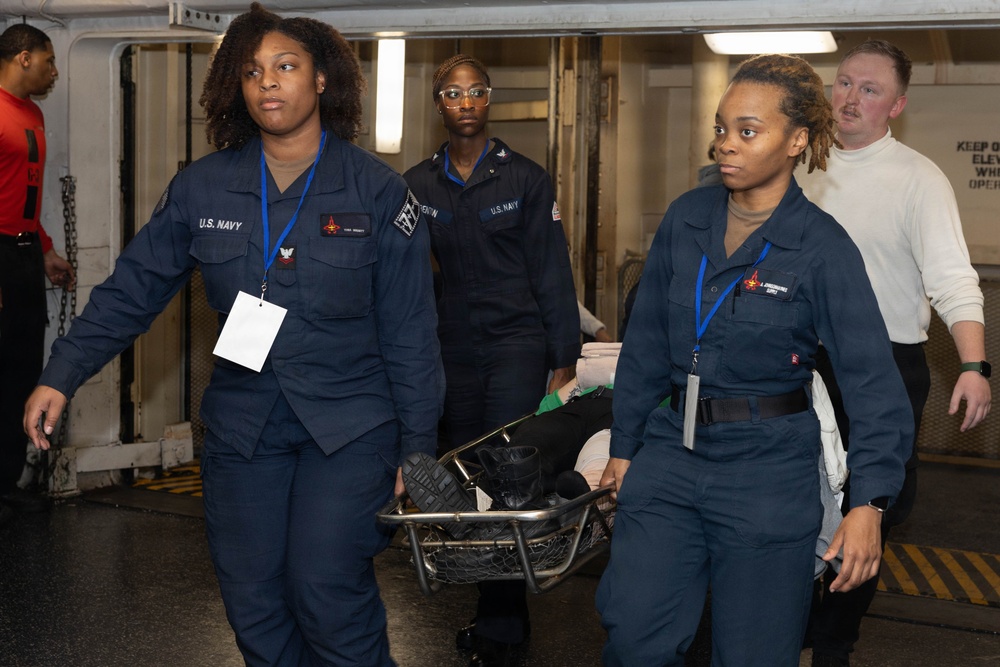 Daily Operations Aboard USS George H.W. Bush (CVN 77)