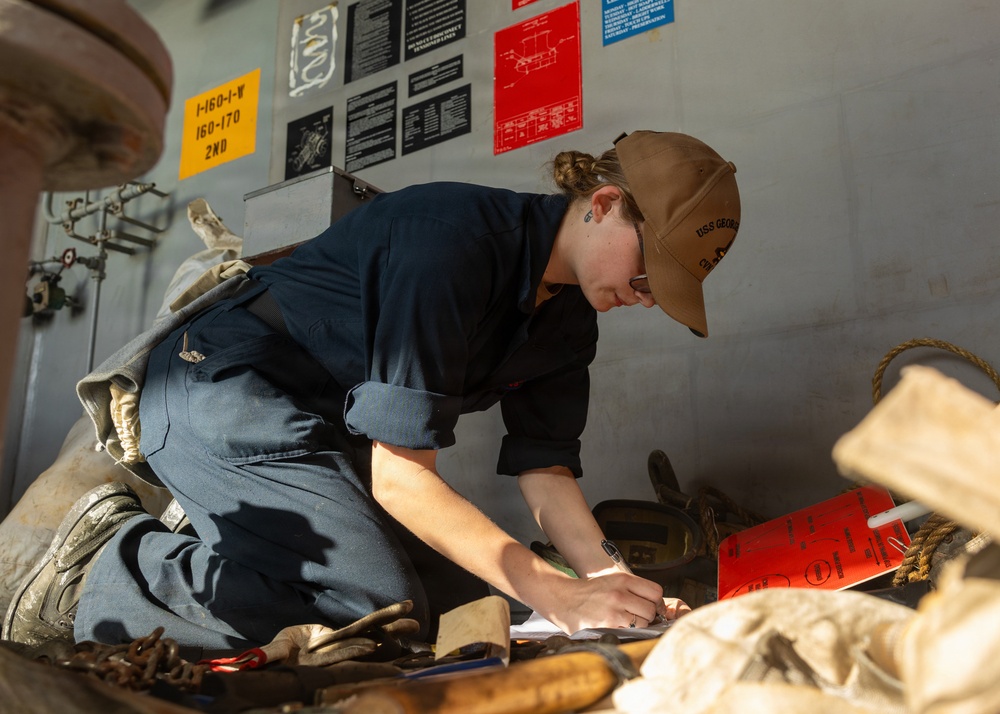 Daily Operations Aboard USS George H.W. Bush (CVN 77)