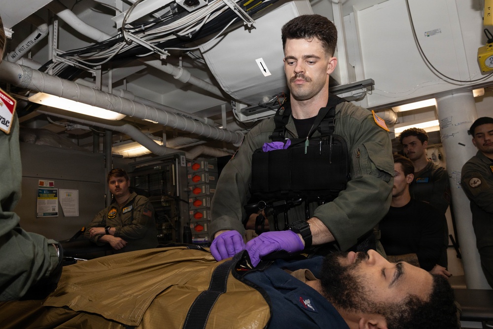 Daily Operations Aboard USS George H.W. Bush (CVN 77)