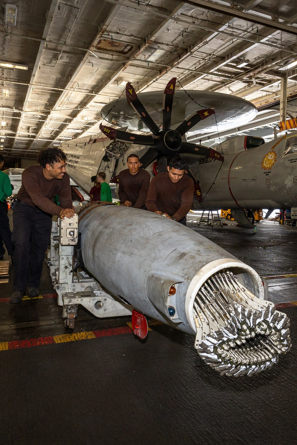 Daily Operations Aboard USS George H.W. Bush (CVN 77)