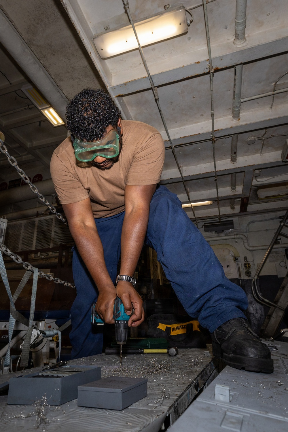 Daily Operations Aboard USS George H.W. Bush (CVN 77)