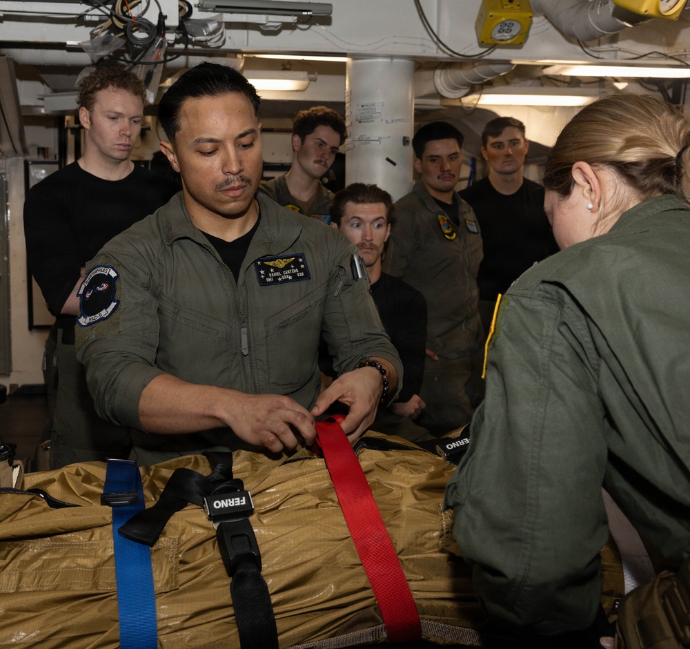 Daily Operations Aboard USS George H.W. Bush (CVN 77)