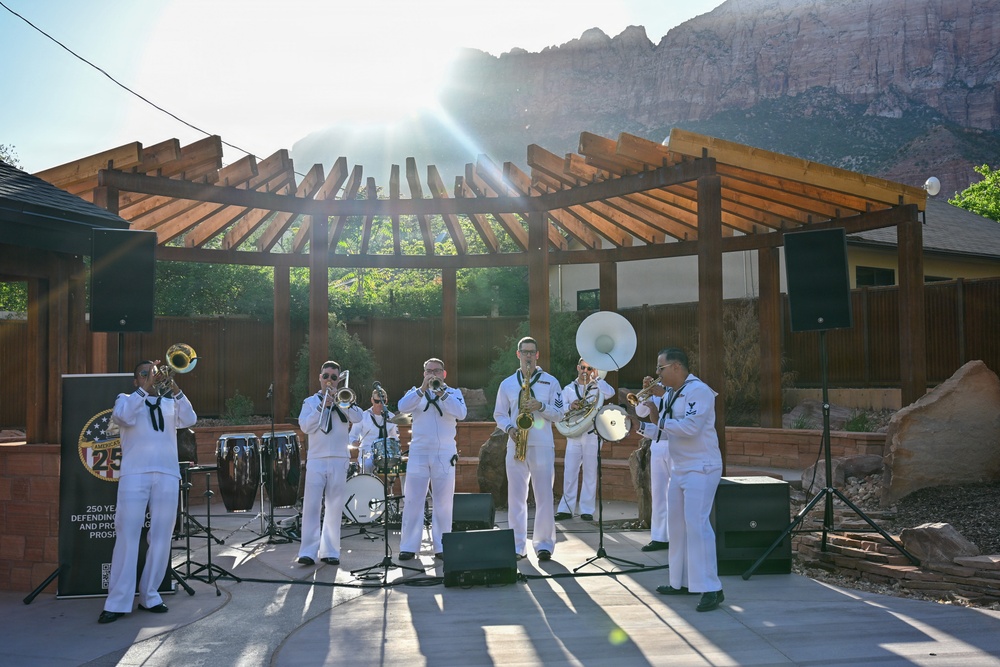 Navy Band Southwest in Springdale, Utah