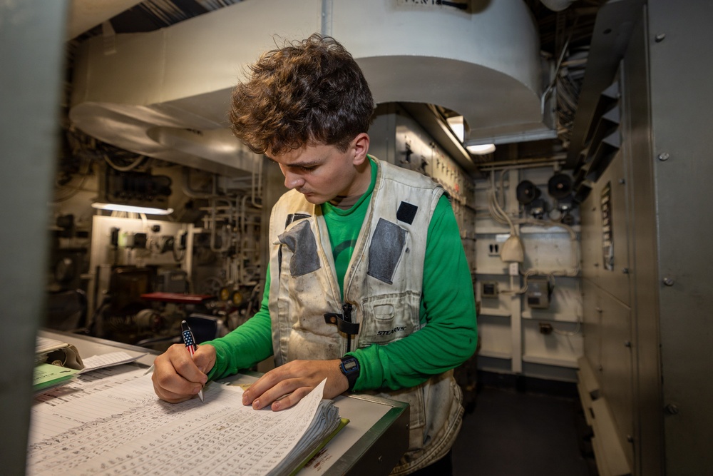 Daily Operations Aboard USS George H.W. Bush (CVN 77)