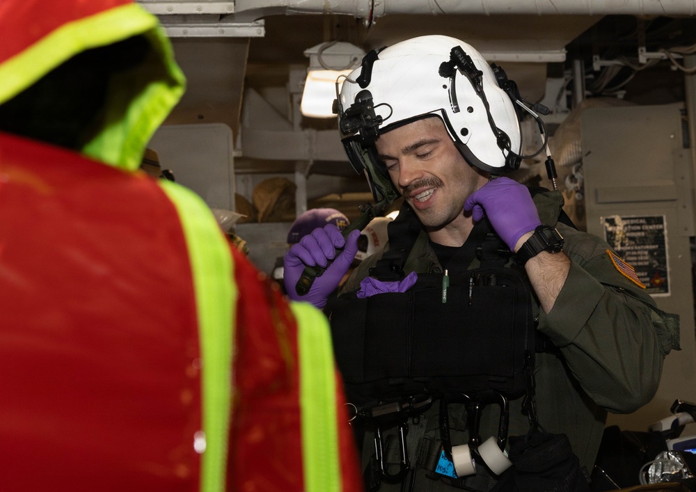 Daily Operations Aboard USS George H.W. Bush (CVN 77)