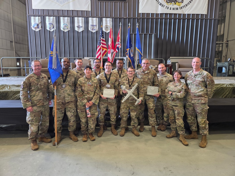 41st Aerial Port Squadron celebrates second place in Port Dawg Challenge