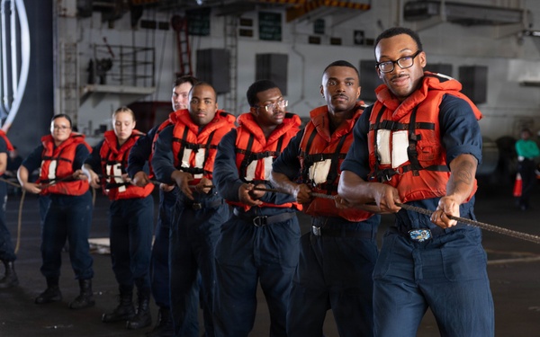 Daily Operations Aboard USS George H.W. Bush (CVN 77)
