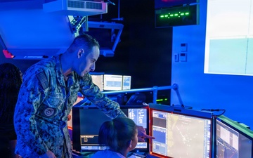 Westlake High School JROTC cadets visit Surface Combat Systems Training Command AEGIS Training and Readiness Center at Naval Support Facility Dahlgren