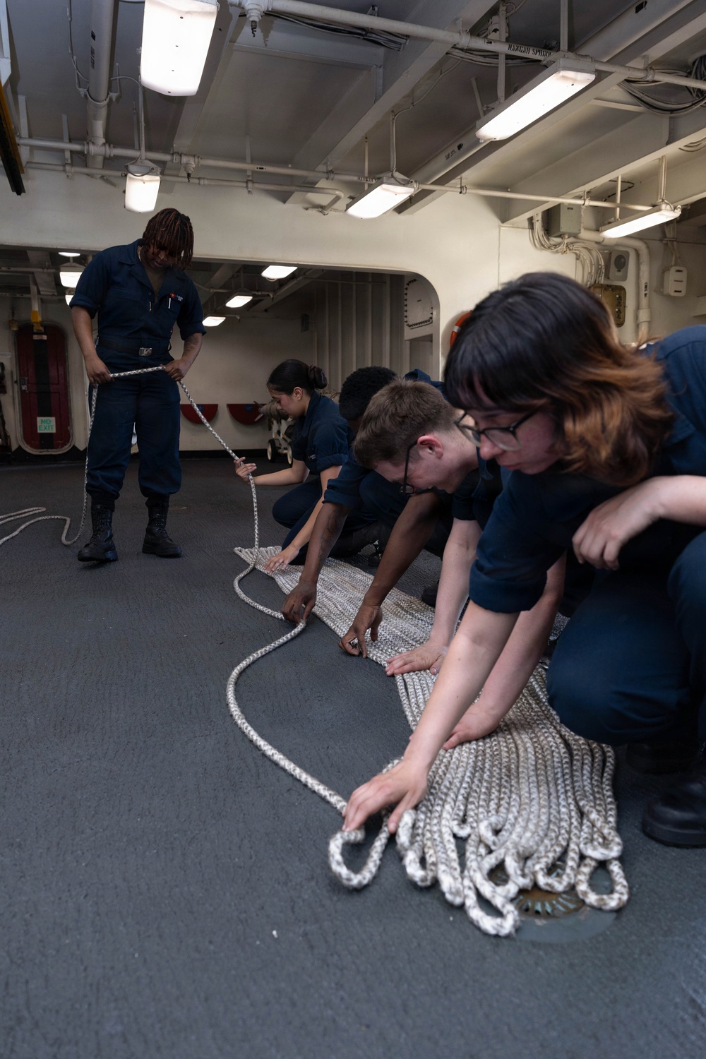 Daily Operations Aboard USS George H.W. Bush (CVN 77)